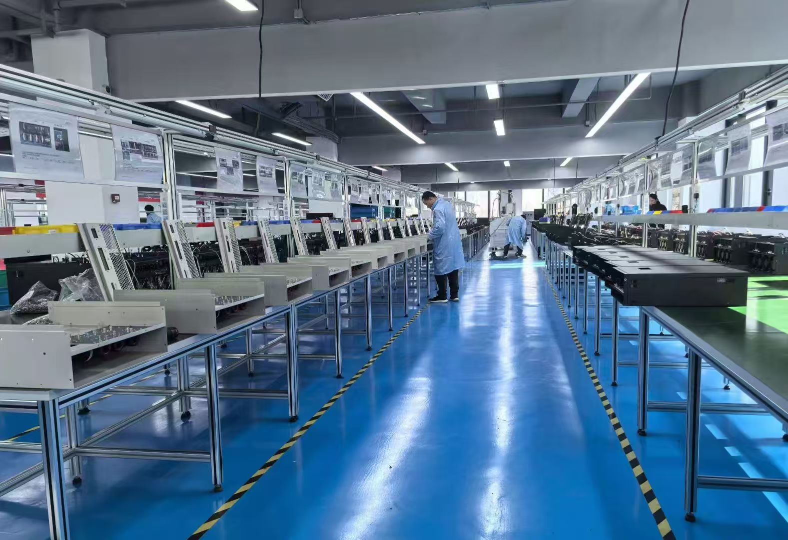 先进的生产设备